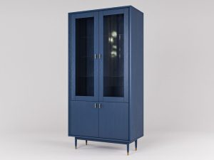 Шкаф с витриной D4 Оттава ВМФ-2102 Шкаф с витриной D4 Оттава ВМФ-2102