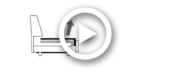 Механизм двойного разложения, матрас 120 мм