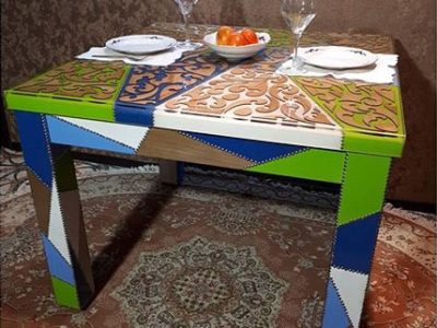 Большой обеденный стол от Positive couple