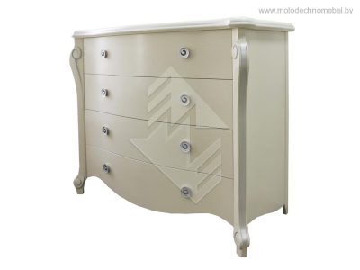 ЗАО Молодечномебель спальни Комод Луиза ММ-227-04
