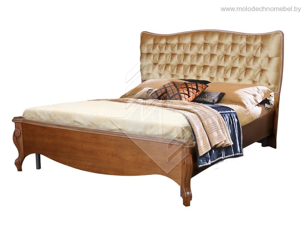 Кровать Луиза MM-227-02/16Б-1 - Коньяк Кровать Луиза MM-227-02/16Б-1 - Коньяк