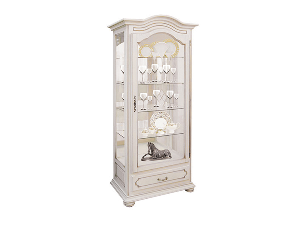 Шкаф с витриной Давиль ММ-126-54(п) Шкаф с витриной Давиль ММ-126-54(п)