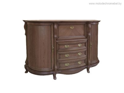 ЗАО Молодечномебель мебель для гостиной и столовой Комод Луи ММ-240-07/01