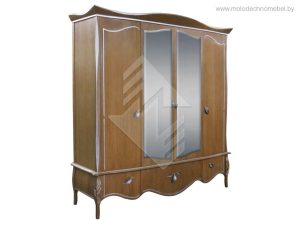 Шкаф для одежды Трио ММ-277-01/04 Шкаф для одежды Трио ММ-277-01/04