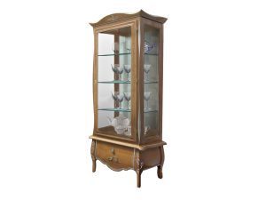 Шкаф с витриной Трио ММ-279-01/01