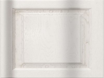 Белая эмаль с патиной