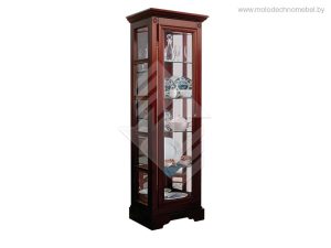 Шкаф с витриной Полонез ММ-174-05 - Черешня
