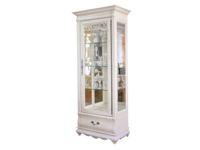 ЗАО Молодечномебель мебель для гостиной и столовой Шкаф с витриной Оскар ММ-210-01/01