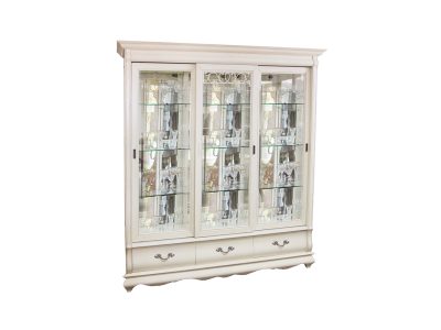 ЗАО Молодечномебель библиотеки Шкаф с витриной Оскар ММ-210-03