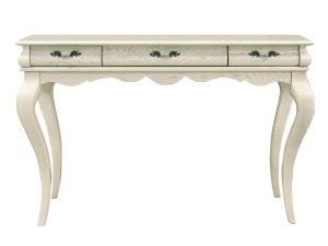 Стол туалетный Оскар ММ-216-06/01 - Белая эмаль с патиной Стол туалетный Оскар ММ-216-06/01 - Белая эмаль с патиной