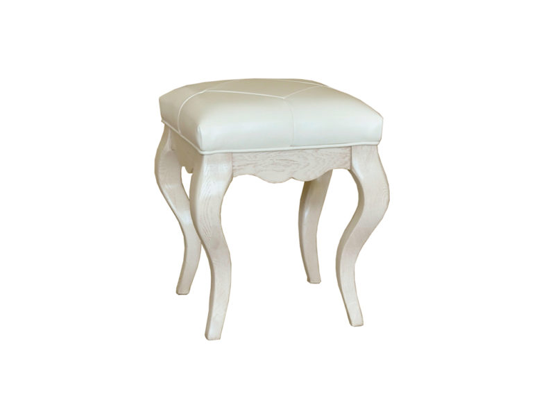 Банкетка Оскар ММ-216-07/01 - Белая эмаль с патиной Банкетка Оскар ММ-216-07/01 - Белая эмаль с патиной