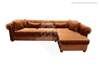 ЗАО Молодечномебель мягкая мебель Диван угловой Виконт ММ-247-26Р