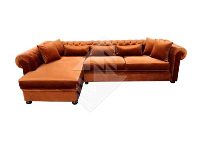 ЗАО Молодечномебель мягкая мебель Диван угловой Виконт ММ-247-26Р/01
