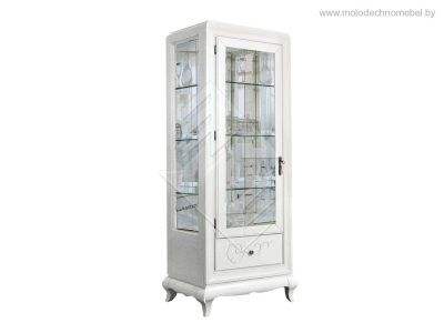 ЗАО Молодечномебель мебель для гостиной и столовой Шкаф с витриной Соната ММ-284-01