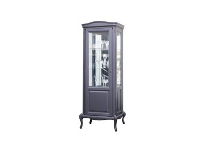 ЗАО Молодечномебель спальни Шкаф с витриной Мокко ММ-306-01