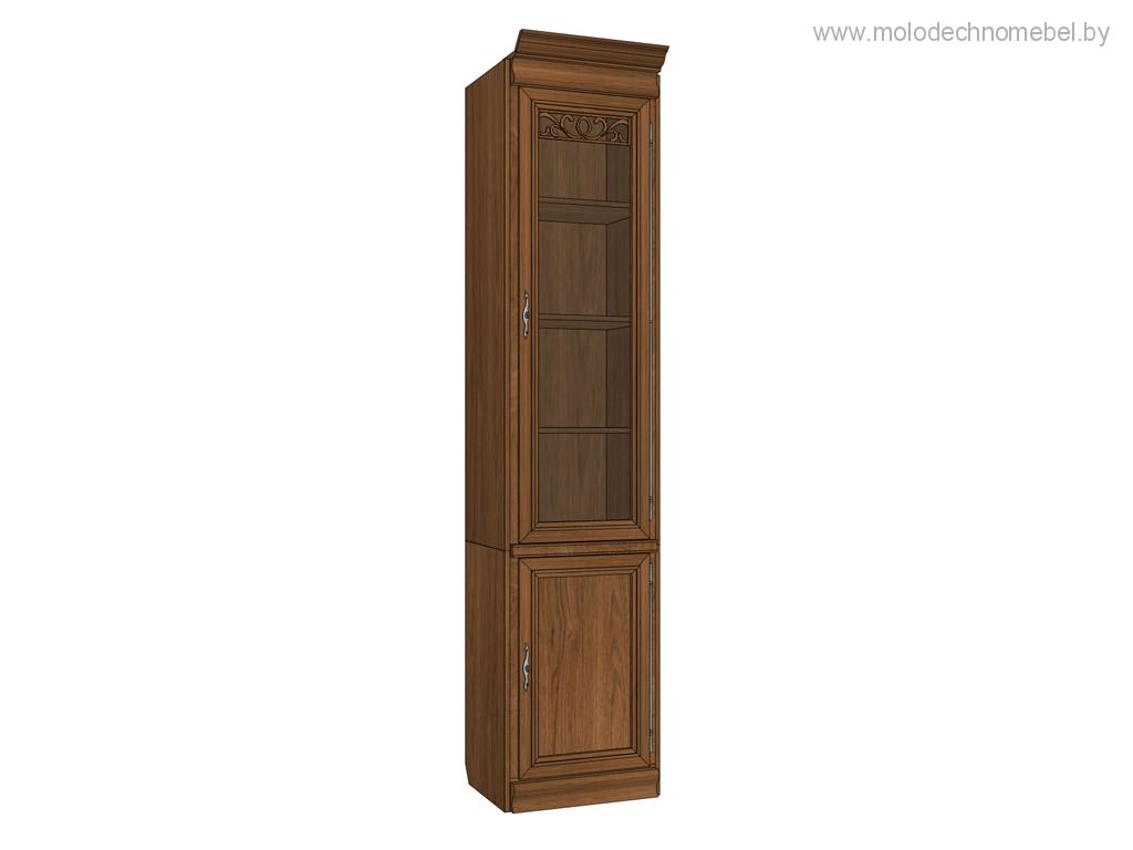 Шкаф для библиотеки Оскар ММ-218-112 - Орех Шкаф для библиотеки Оскар ММ-218-112 - Орех