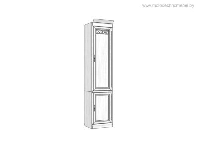 ЗАО Молодечномебель библиотеки Шкаф для библиотеки  Оскар ММ-218-122