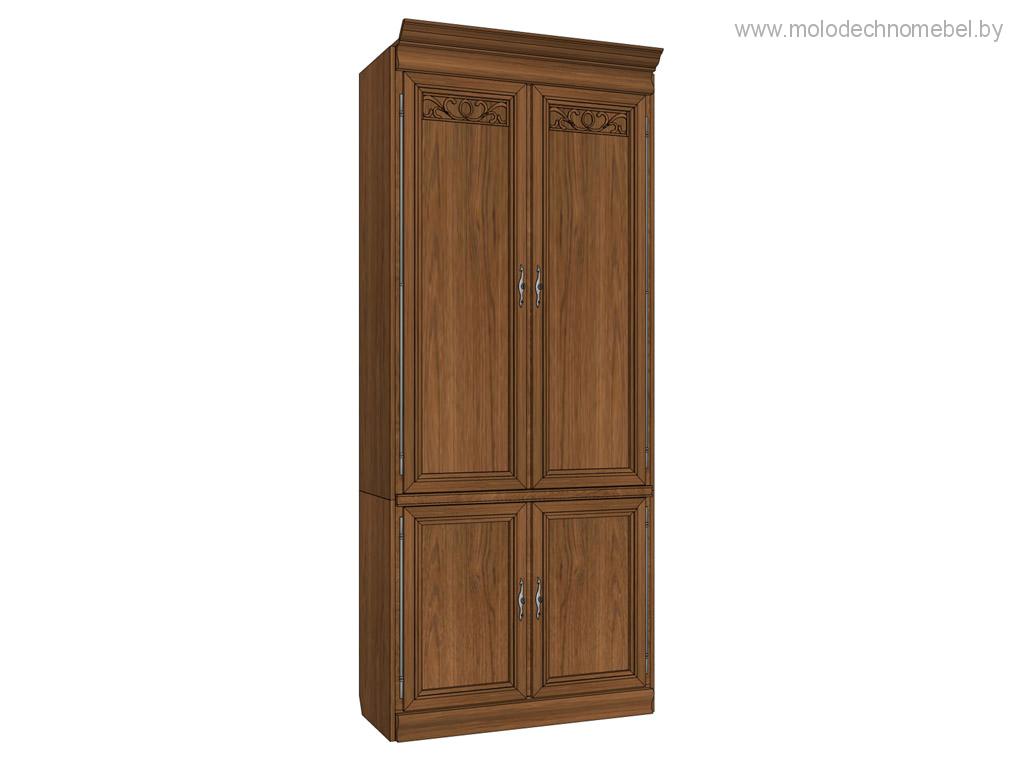 Шкаф для библиотеки Оскар ММ-218-320 - Орех Шкаф для библиотеки Оскар ММ-218-320 - Орех