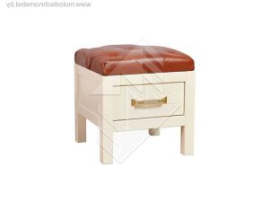 Банкетка «Грация-1» пр. ВМФ-6271(с ящиком) - Белая эмаль золото