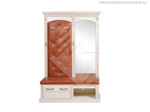 Вешалка «Грация-05» пр. ВМФ-6265 - Белая эмаль золото Вешалка «Грация-05» пр. ВМФ-6265 - Белая эмаль золото