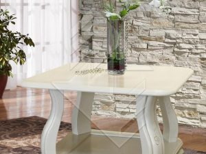 Стол журнальн.набора Милан ММ-94-04 - Белая эмаль