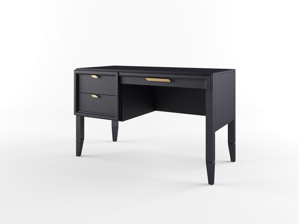 Charlie Cтол письменный одна тумбовый Стол письменный однотумбовый "Charlie" (шафран) 1230*760*600