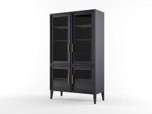 Витрина "Charlie" D4 (шафран) 1200*2050*500