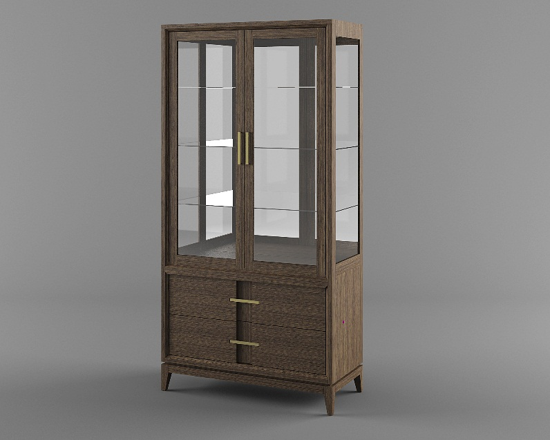 Витрина Boston B2 Шкаф с витриной "Boston" B2 1020*2030*460