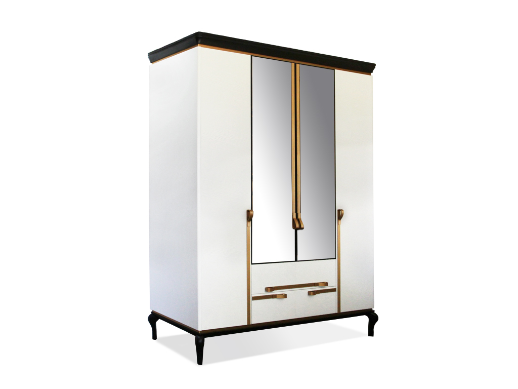 Шкаф для одежды Милана ММ-338-01/04 Шкаф для одежды Милана ММ-338-01/04