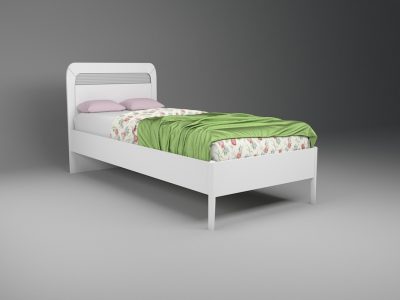 ЗАО Молодечномебель мебель для детской Кровать Лорена ММ-346-02/09Б