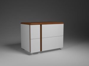 Тумба прикроватная Алия ММ-349-03