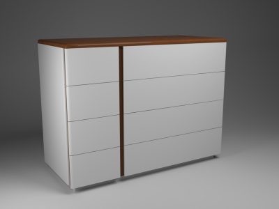 ЗАО Молодечномебель спальни Комод Алия ММ-349-04