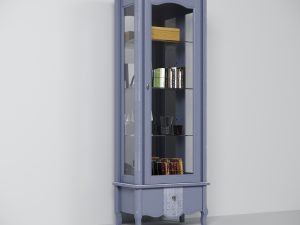 Шкаф с витриной Лаура ММ-351-01/01