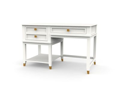 ЗАО Молодечномебель мебель для гостиной и столовой Стол письменный однотумбовый В2 Nevada ВМФ-1921