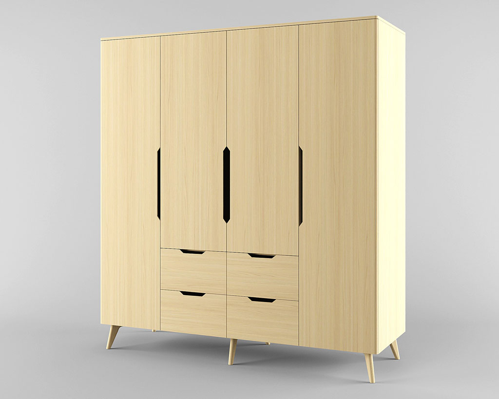 Шкаф для одежды B4D4 Elva ВМФ-1578 Шкаф для одежды B4D4 Elva ВМФ-1578