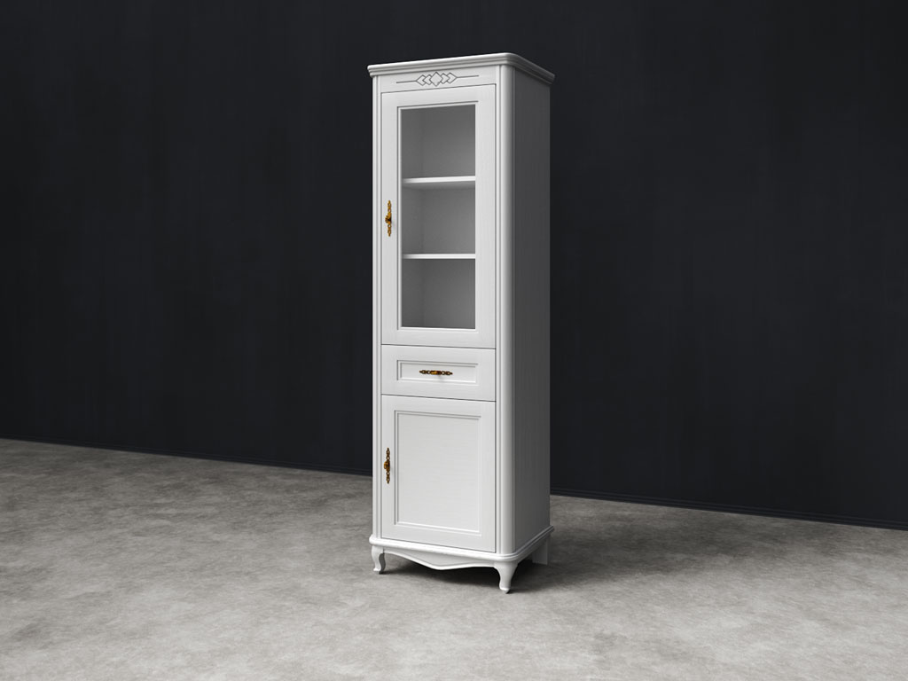 Шкаф с витриной B1D2 Савьера ВМФ-1950 Шкаф с витриной B1D2 Савьера ВМФ-1950