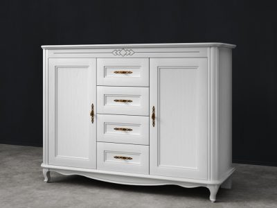 ЗАО Молодечномебель спальни Тумба B4D2 Савьера ВМФ-1951