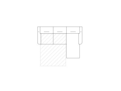 ЗАО Молодечномебель мягкая мебель Модуль Поло ММ-391-28