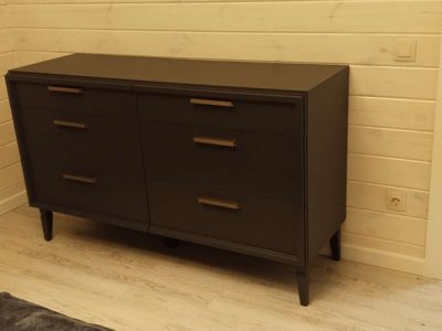 Мебель для гостиной «Charlie» в цвете шафран