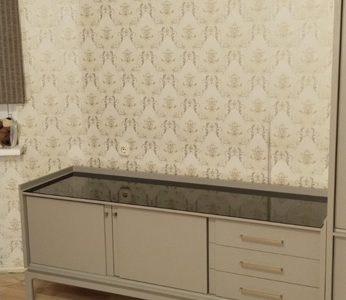 Гостиная "Брюгге" в отделке Капучино